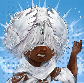 rendered chibi bust up